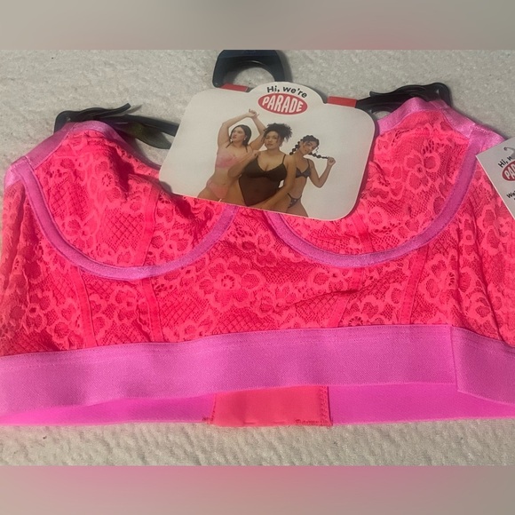 Parade Pink Lace Bra! NWT! - Picture 2 of 6